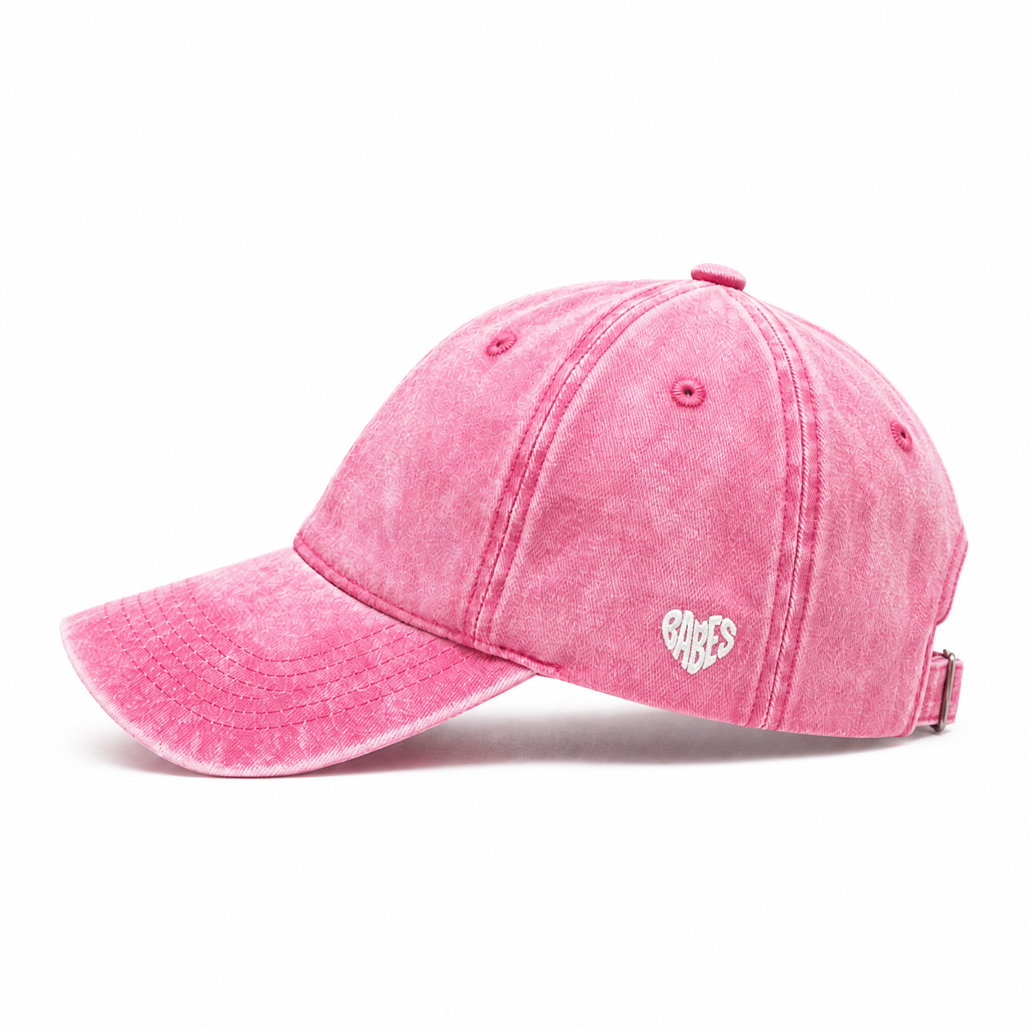 Washed Babes Cap — Pink Side